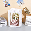 Flower Bouquet Paper Gift Bags ABAG-WH0005-46B-04-6