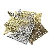 12Pcs 3 Colors Iron Filigree Joiner Links IFIN-YW0003-47-5