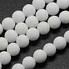 Natural White Jade Beads Strands X-G-D695-8mm-3