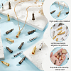 120Pcs 3 Colors Tibetan Style Alloy Pendants FIND-GO0003-17-5