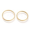 Ion Plating(IP) 304 Stainless Steel Plain Band Rings LS-RJEW-B0006-7-02G-1