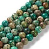 Dyed Natural Regalite/Imperial Jasper/Sea Sediment Jasper Beads Strands G-B124-C01-10-1
