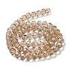Transparent Glass Bead Strands GLAA-G013-10mm-90-4