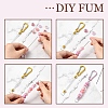 8Pcs 8 Styles Aluminum & Alloy Climbing Carabiners DIY-YW0010-37-5