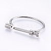 304 Stainless Steel Bangles BJEW-P222-14P-2