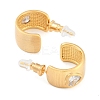 Brass Drawbench Stud Earrings LS-EJEW-L288-008G-3