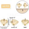 Mother's Day Ion Plating(IP) 304 Stainless Steel Charms STAS-UN0039-85-3