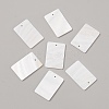 Natural Freshwater Shell Pendants SHEL-TAC0001-03-1
