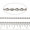 304 Stainless Steel Coffee Bean Chains CHS-C013-03P-2