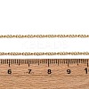 1.5MM 304 Stainless Steel Curb Chain Necklaces NJEW-T016-28G-5