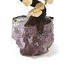 Natural Yellow Quartz Chips Tree Sculpture DJEW-K026-01B-4
