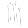 Brass Eye Pins KK-H502-02F-S-1