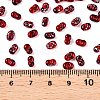 Picasso Spray Painted Glass Seed Beads SEED-T006-04-34-4