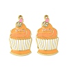 304 Stainless Steel Enamel Pendants STAS-I346-13G-02-1
