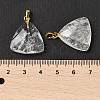 Natural Quartz Crystal Pendants G-L614-D04-G05-3