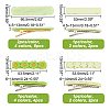 16Pcs 12 Style Fashion Acrylic Alligator Hair Clip PHAR-CA0001-003-2