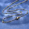 304 Stainless Steel Cable Chain Necklaces NJEW-P147-06G-1