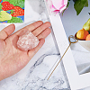 Heart Iron Memo Photo Stand Holder AJEW-WH0650-75-3