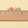 50G 2 Colors Opaque Mixed Color Acrylic Beads SACR-FS0001-10-5