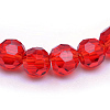 Transparent Glass Bead Strands LS-GLAA-R166-6mm-01D-2