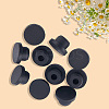 10Pcs Silicone Hole Plugs AJEW-GF0011-66A-6