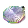 Ion Plating(IP) 304 Stainless Steel Pendants STAS-D025-08M-2