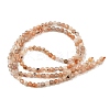 Natural Peach Moonstone Beads Strands LS-G-J400-E16-02-3MM-A-5