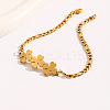 201 Stainless Steel Figaro Chains Link Bracelets EU3707-4