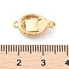 Brass Micro Pave Cubic Zirconia Box Clasps KK-C080-12G-03-3