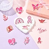 12Pcs 12 Styles Awareness Ribbon Enamel Pins JEWB-CJ0001-51-5