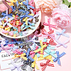 300Pcs 15 Colors Handmade Polyester Costume Accessories DIY-SP0004-98-3
