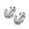 Tarnish Resistant 304 Stainless Steel Pendants STAS-P231-47P-1