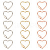 15Pcs 3 Colors Alloy Screw Carabiner Lock Charms FIND-AN0001-12-1