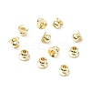 Rack Plating Brass Bead Cap X-KK-WH0060-03G-02-3