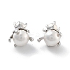 304 Stainless Steel Stud Earrings EJEW-K281-05P-1