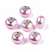 Imitation Pearl Style Resin European Beads RPDL-T003-001H-1