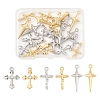 24Pcs 6 Styles Rack Plating Alloy Pendants FIND-FS0003-44-1