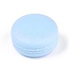 Portable Plastic Candy Color Mini Cute Macarons Jewelry Ring/Necklace Carrying Case CON-ZX009-04B-1