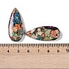 Dyed Synthetic Imperial Jasper Pendants G-P529-07G-3