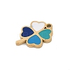 304 Stainless Steel Enamel Charms STAS-I325-100C-G-2