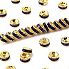 Brass Rhinestone Spacer Beads RB-A014-Z6mm-05G-1