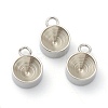 Non-Tarnish 202 Stainless Steel Pendant Rhinestone Settings LS-X-STAS-F266-21D-P-1