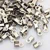 Tarnish Resistant 304 Stainless Steel Folding Crimp Ends STAS-N034-08-2