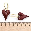 Brass Enamel Hoop Earrings for Women EJEW-U055-26G-02-3