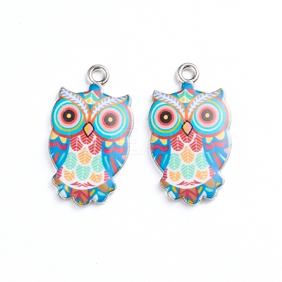 Alloy Enamel Pendants ENAM-TAC0001-29C-1