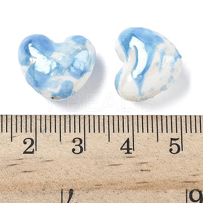 Handmade Porcelain Beads X1-PORC-K003-04C-1