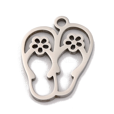 Non-Tarnish 201 Stainless Steel Pendants STAS-U016-03P-1