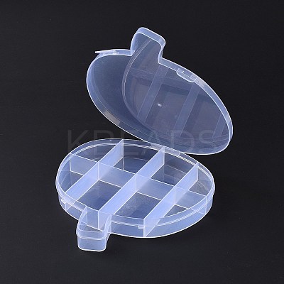 9 Grids Transparent Plastic Box CON-B009-04-1