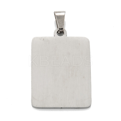Non-Tarnish 304 Stainless Steel Pendants STAS-K216-48J-P-1