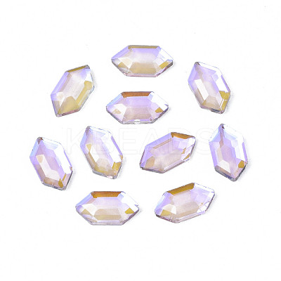 Glass Rhinestone Cabochons MRMJ-N027-044B-1